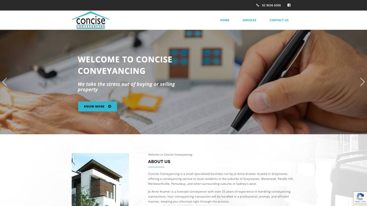 Your Move Conveyancing website screenshot